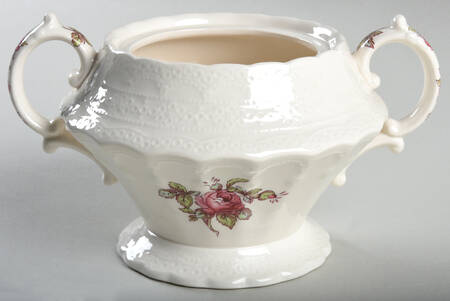 Billingsley Rose Pink (New Backstamp) Sugar Bowl No Lid