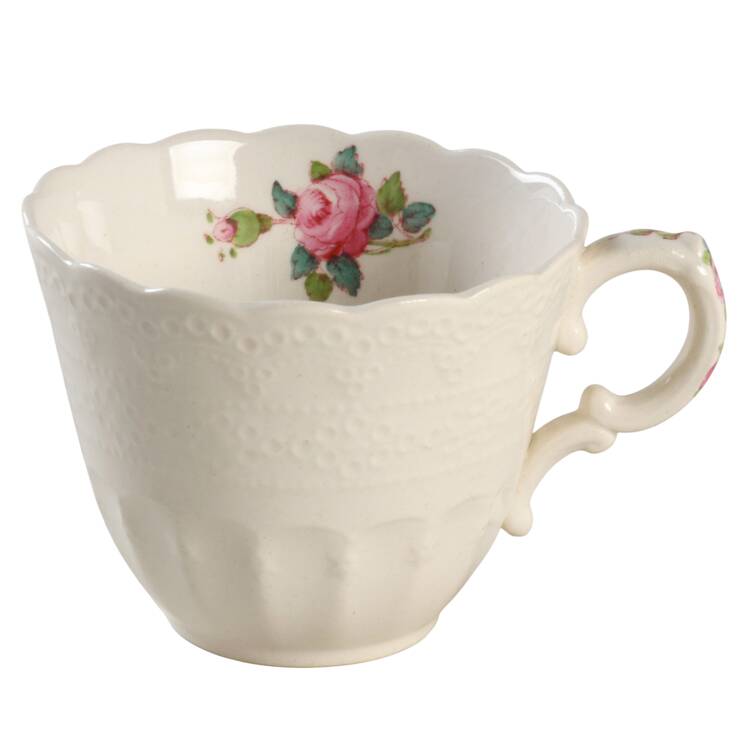 Billingsley Rose Pink (New Backstamp) Flat Demitasse Cup