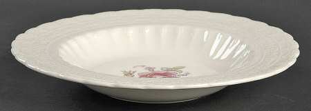 Billingsley Rose Pink (New Backstamp) Rim Soup Bowl