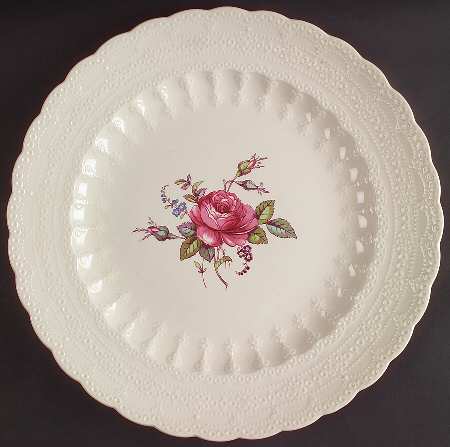 Billingsley Rose Pink (New Backstamp) 13" Chop Plate (Round Platter)