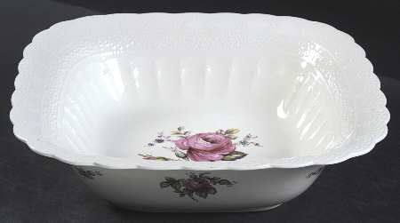 Billingsley Rose Pink (New Backstamp) 9" Square Vegetable Bowl