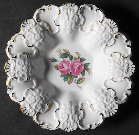 Billingsley Rose Spray Mint Dish