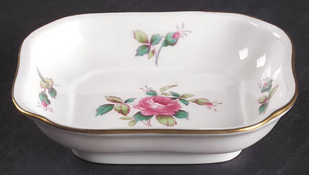 Billingsley Rose Spray Silver Tray