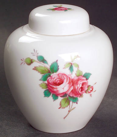 Billingsley Rose Spray Small Ginger Jar & Lid