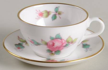 Billingsley Rose Spray Miniature Cup and Saucer Set