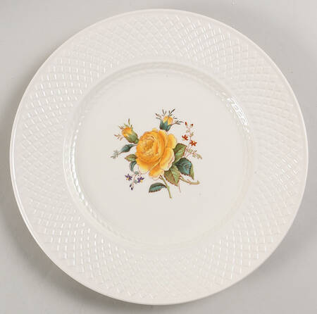 Billingsley Rose Yellow (Mansard) Luncheon Plate