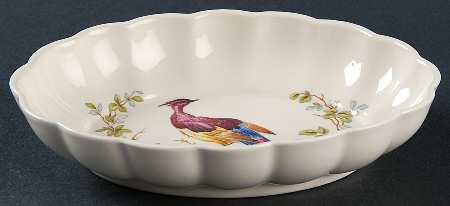 Black Bird 6" Oval Tray