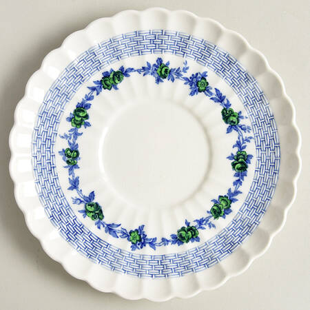 Blue Belle Saucer for Cream Soup Bowl