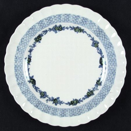 Blue Belle Luncheon Plate