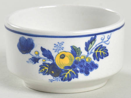 Blue Bird (Fine Stone) Individual Open Sugar Bowl
