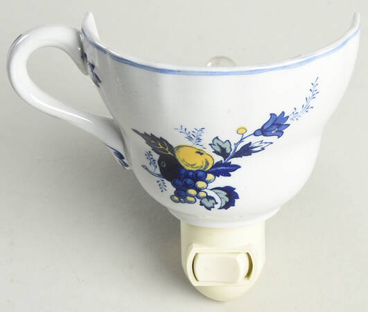 Blue Bird (Fine Stone) 1 5/8" + cup (H) Night Light/Cup HC