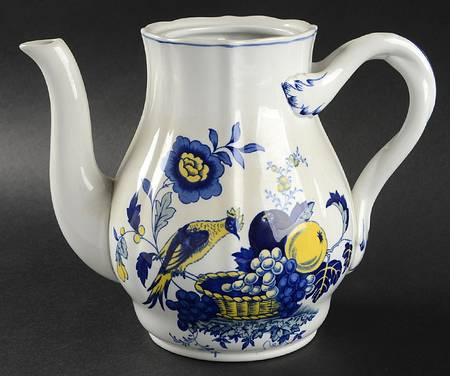 Blue Bird (Fine Stone) Coffee Pot No Lid