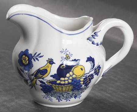 Blue Bird (Fine Stone) Creamer