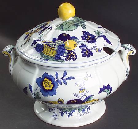 Blue Bird (Fine Stone) Tureen &  Lid