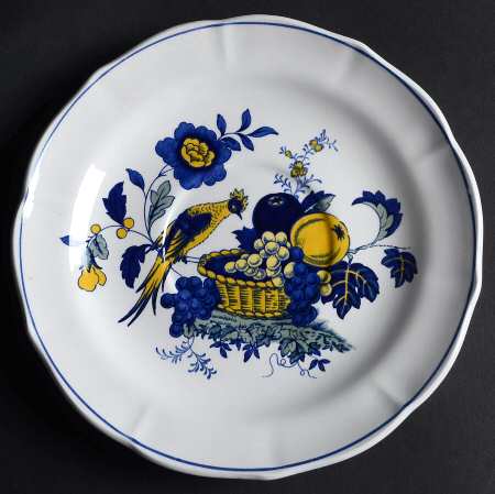 Blue Bird (Fine Stone) Saucer for Cream Soup Bowl