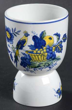 Blue Bird (Fine Stone) Double Egg Cup