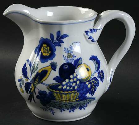 Blue Bird (Fine Stone) 16 Oz Pitcher