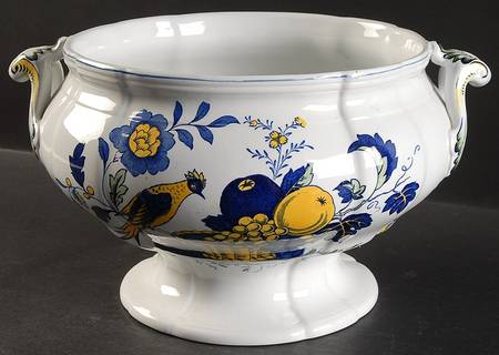 Blue Bird (Fine Stone) Tureen No Lid