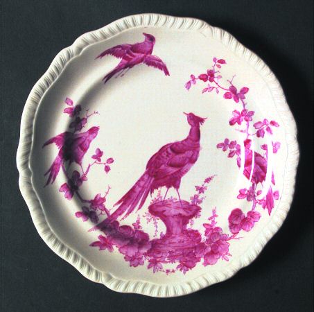 Black Bird Salad Plate