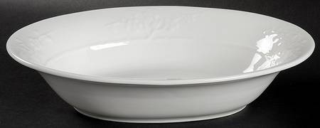 Blanche De Chine (All White) 10" Oval Vegetable Bowl