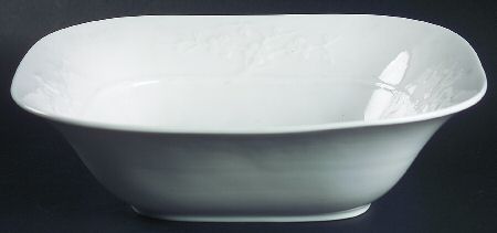 Blanche De Chine (All White) 9" Square Vegetable Bowl