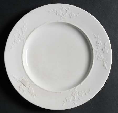 Blanche De Chine (All White) Luncheon Plate