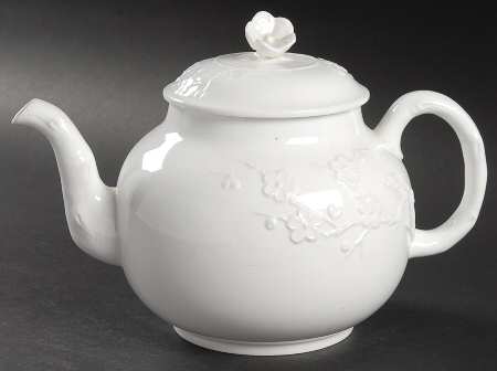Blanche De Chine (All White) Teapot & Lid
