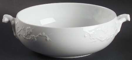 Blanche De Chine (All White) Round Vegetable No Lid