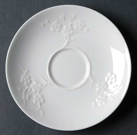 Blanche De Chine (All White) Saucer