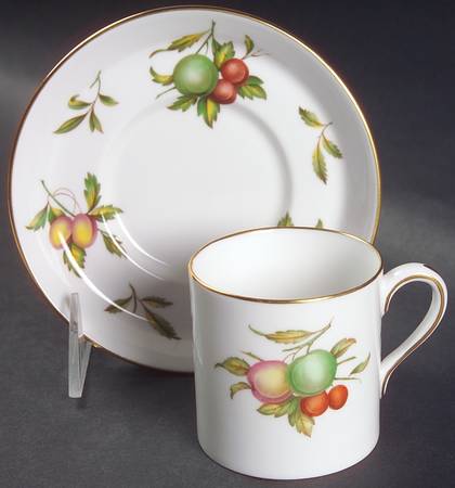 Blenheim Flat Demitasse Cup & Saucer Set
