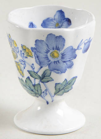 Blue Flowers Single Egg Cup