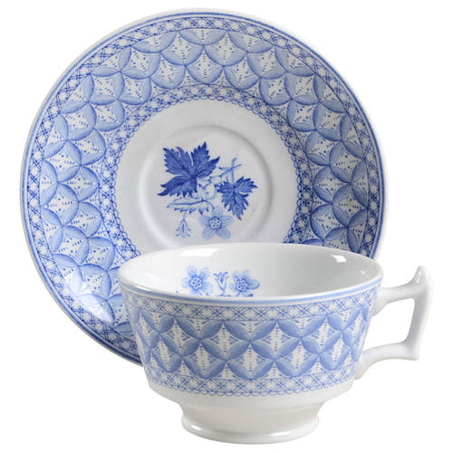 Footed Cup & Saucer Set