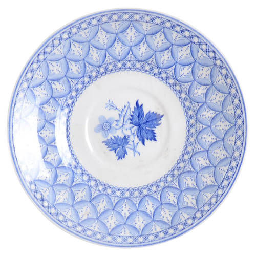 Blue Geranium Saucer by Spode