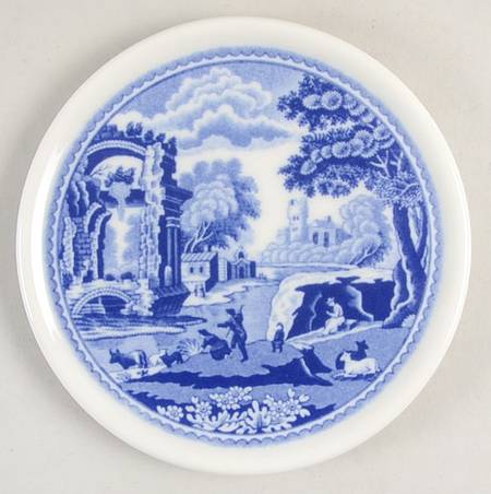 Blue Italian Coaster