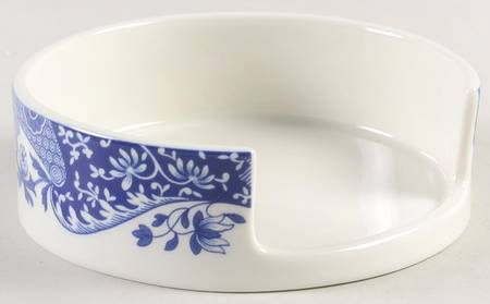 Blue Italian Holder for (5 Piece) Coaster Set