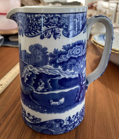 Blue Italian 32 Oz Jug