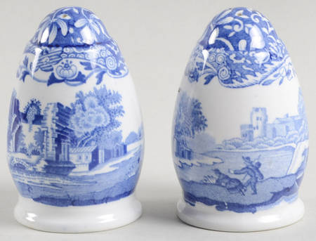 Blue Italian Salt & Pepper Set