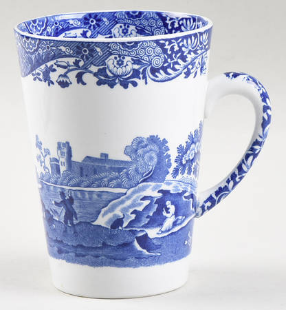 Blue Italian Beaker (English Mug)