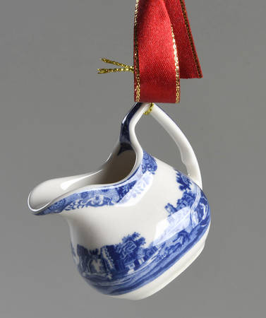 Blue Italian Pitcher Ornament