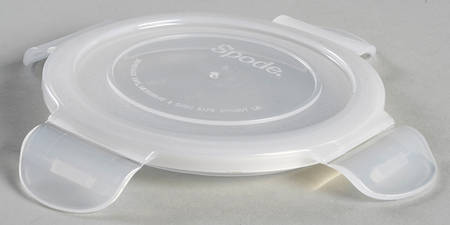 Blue Italian Plastic Lid for 5" Round Food Storage Container