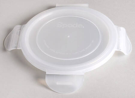 Blue Italian 6" Plastic Lid for Round Food Storage Container