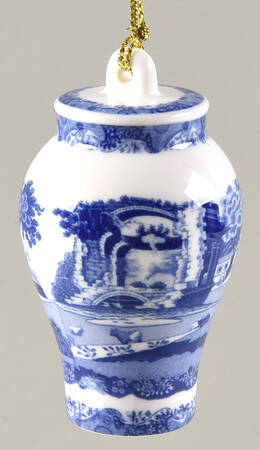 Blue Italian Mini Ornament