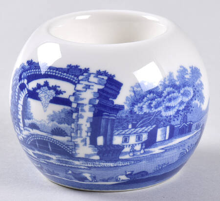 Blue Italian Tea Light Candleholder