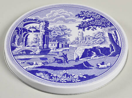 Blue Italian Lid for 7" Cake Tin