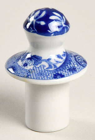 Blue Italian Stopper for Oil Jar/Cruet