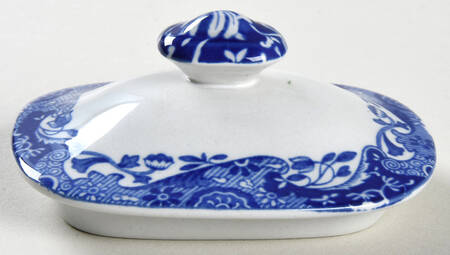 Blue Italian Lid for Sugar Bowl
