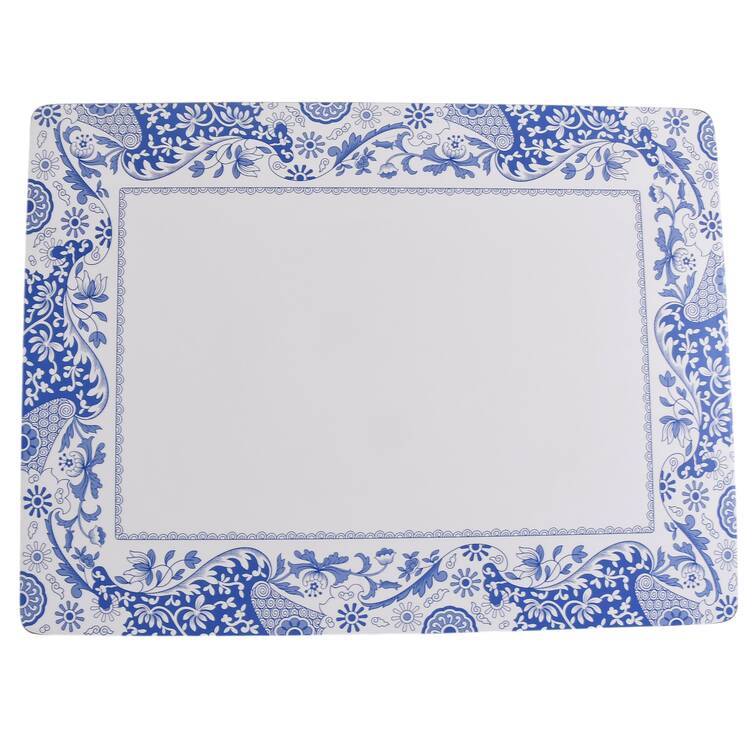 Blue Italian Corkboard Placemat