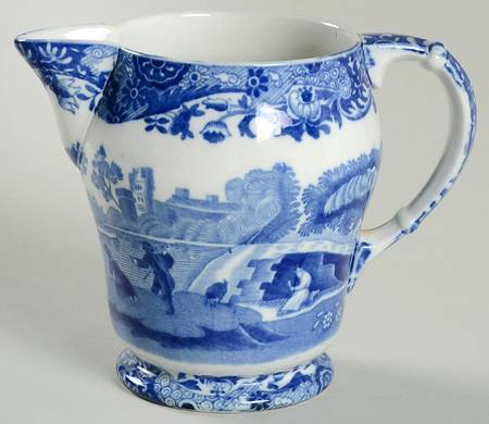 Blue Italian Creamer