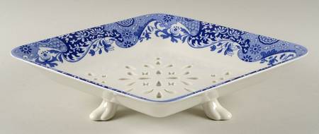 Blue Italian 200 Anniversary Fruit Strainer