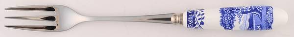Blue Italian Individual Pastry Fork